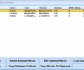 Movie Collection Database Software Screenshot 0