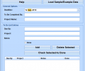 Excel Project To Do List Template Software Screenshot 0