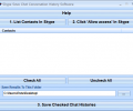 Skype Save Chat Conversation History Software Screenshot 0