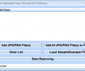 Remove Metadata From JPG and PNG Software Screenshot 0