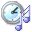 Round Clock 5.0 32x32 pixels icon